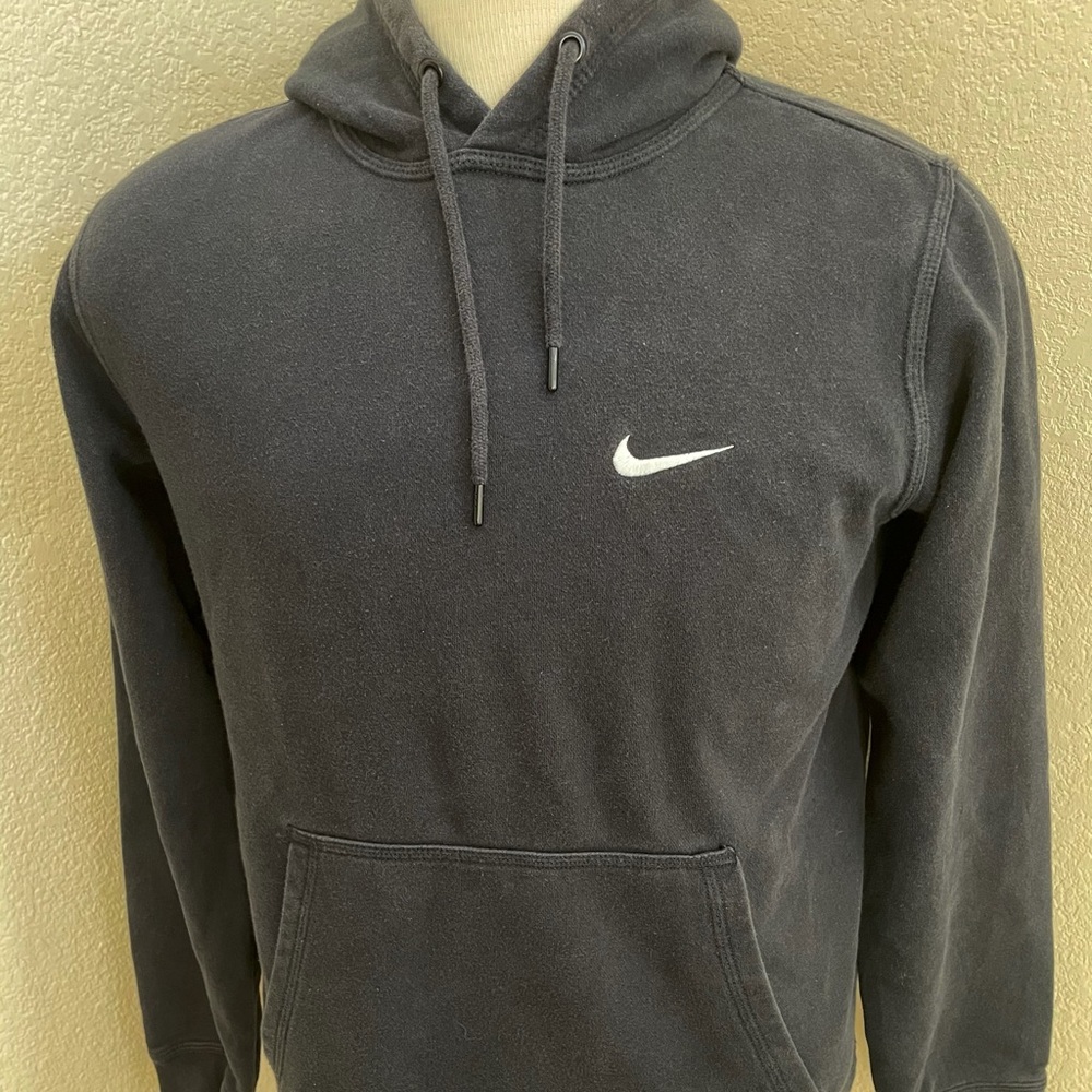 Vintage Nike Hooded Sweatshirt Black Tag Sz M